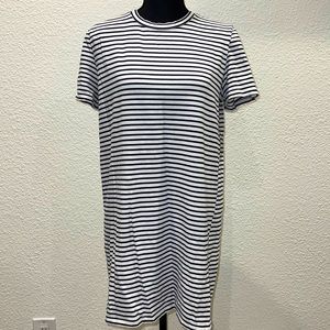 F21 stripe t-shirt dress